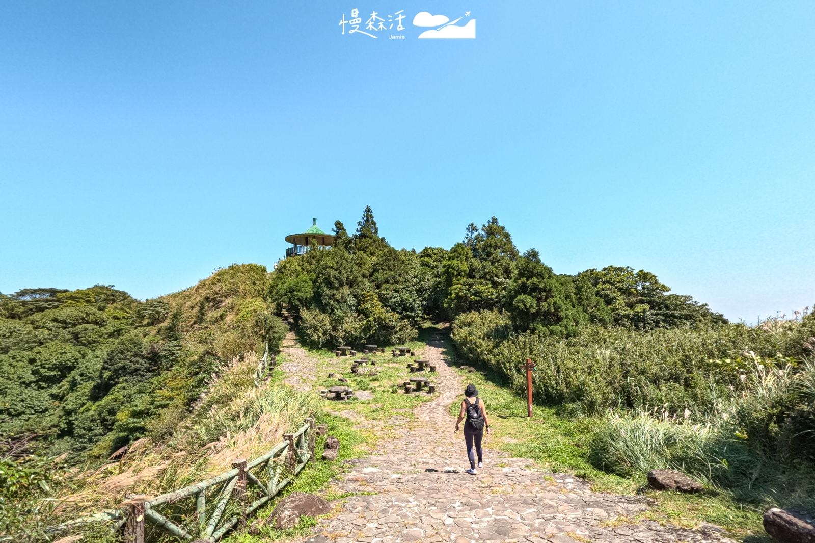 台北市士林區 七星山冷水坑步道觀景台