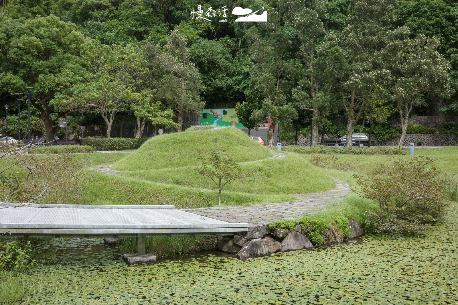 台北市信義區 永春陂生態濕地公園 土丘