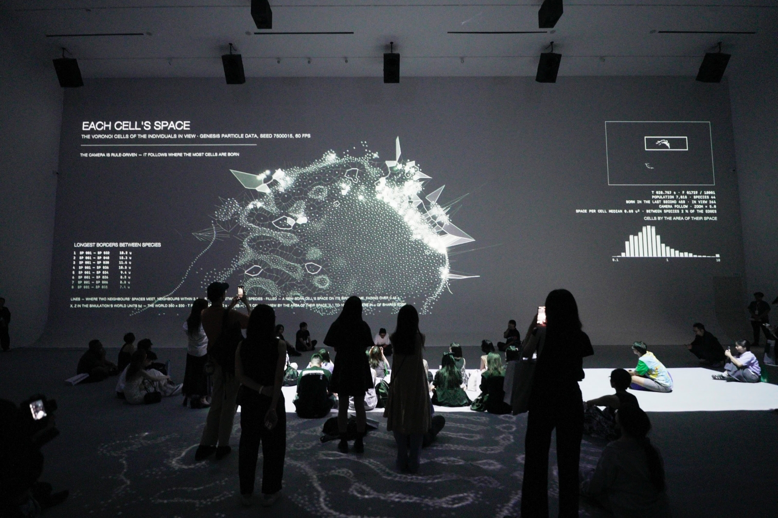 台中市立美術館 真鍋大度個展 關係時態—超越模擬的生命形式 展覽室A