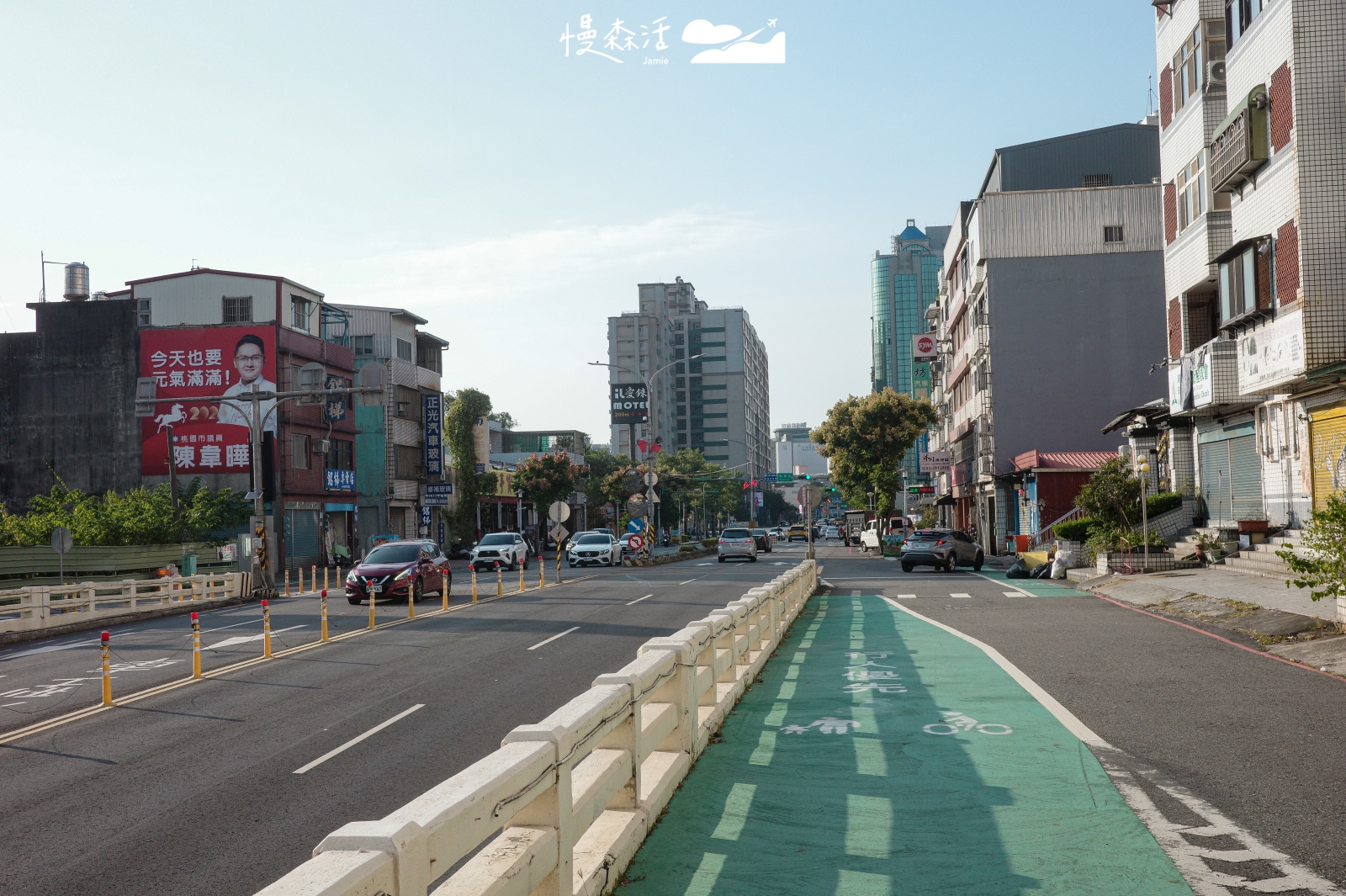 桃園市平鎮區 道路街景